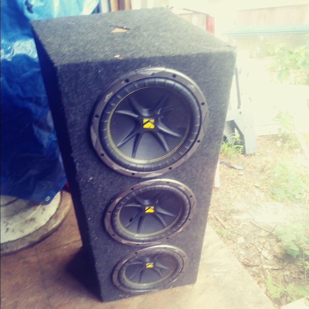 3 10” kickers